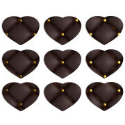 Магнитные фотопазлы Сердце 50 на 50 набор 9 штук 