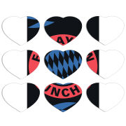 Магнитные фотопазлы Сердце 50 на 50 набор 9 штук FC Bayern