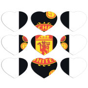 Магнитные фотопазлы Сердце 50 на 50 набор 9 штук FC Manchester-U