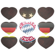 Магнитные фотопазлы Сердце 50 на 50 набор 9 штук 