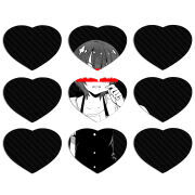 Магнитные фотопазлы Сердце 50 на 50 набор 9 штук Senpai