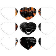 Магнитные фотопазлы Сердце 50 на 50 набор 9 штук BMW M3