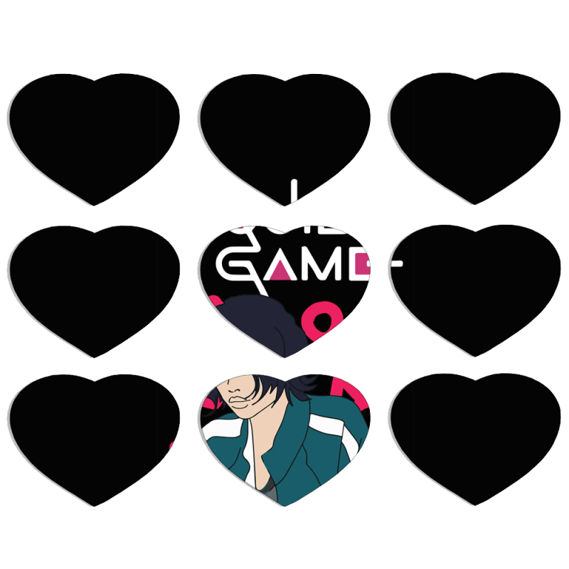 Магнитные фотопазлы Сердце 50 на 50 набор 9 штук siquid game 067