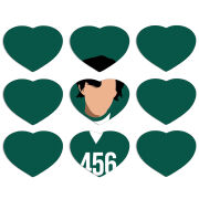 Магнитные фотопазлы Сердце 50 на 50 набор 9 штук siquid game 456