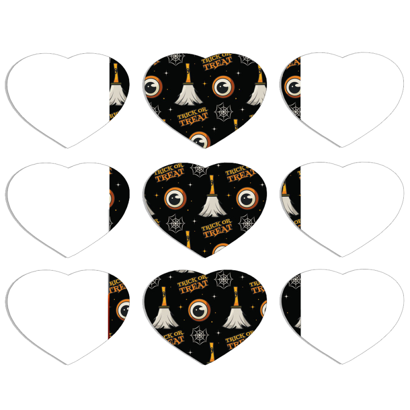 Магнитные фотопазлы Сердце 50 на 50 набор 9 штук Halloween Magic