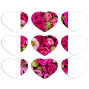 Магнитные фотопазлы Сердце 50 на 50 набор 9 штук 