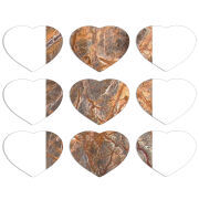 Магнитные фотопазлы Сердце 50 на 50 набор 9 штук 