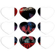 Магнитные фотопазлы Сердце 50 на 50 набор 9 штук 