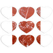 Магнитные фотопазлы Сердце 50 на 50 набор 9 штук 