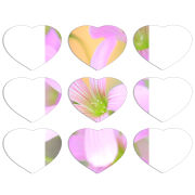Магнитные фотопазлы Сердце 50 на 50 набор 9 штук 