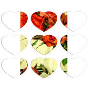 Магнитные фотопазлы Сердце 50 на 50 набор 9 штук 