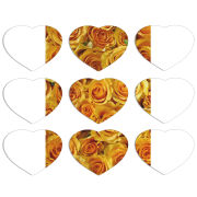 Магнитные фотопазлы Сердце 50 на 50 набор 9 штук 