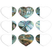 Магнитные фотопазлы Сердце 50 на 50 набор 9 штук 