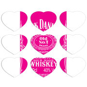 Магнитные фотопазлы Сердце 50 на 50 набор 9 штук 