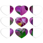 Магнитные фотопазлы Сердце 50 на 50 набор 9 штук 