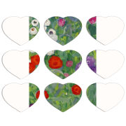 Магнитные фотопазлы Сердце 50 на 50 набор 9 штук 