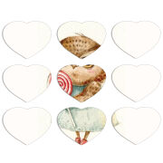 Магнитные фотопазлы Сердце 50 на 50 набор 9 штук Совушка