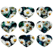 Магнитные фотопазлы Сердце 50 на 50 набор 9 штук 