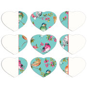 Магнитные фотопазлы Сердце 50 на 50 набор 9 штук 