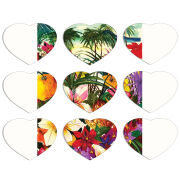 Магнитные фотопазлы Сердце 50 на 50 набор 9 штук 