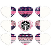 Магнитные фотопазлы Сердце 50 на 50 набор 9 штук 