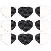 Магнитные фотопазлы Сердце 50 на 50 набор 9 штук 