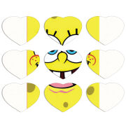 Магнитные фотопазлы Сердце 50 на 50 набор 9 штук 