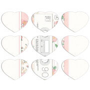 Магнитные фотопазлы Сердце 50 на 50 набор 9 штук 