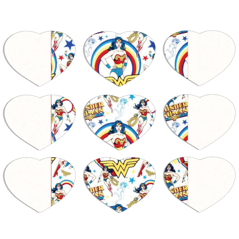 Магнитные фотопазлы Сердце 50 на 50 набор 9 штук 