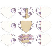 Магнитные фотопазлы Сердце 50 на 50 набор 9 штук 