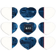 Магнитные фотопазлы Сердце 50 на 50 набор 9 штук 