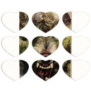 Магнитные фотопазлы Сердце 50 на 50 набор 9 штук 