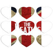 Магнитные фотопазлы Сердце 50 на 50 набор 9 штук 