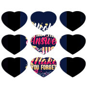 Магнитные фотопазлы Сердце 50 на 50 набор 9 штук 