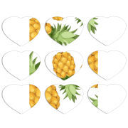 Магнитные фотопазлы Сердце 50 на 50 набор 9 штук 