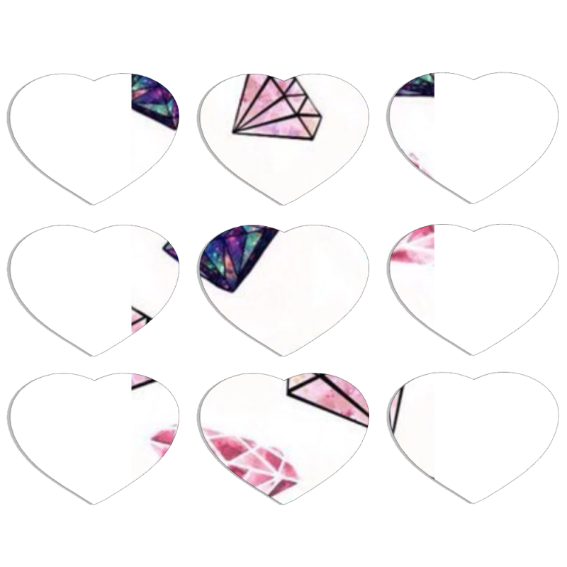 Магнитные фотопазлы Сердце 50 на 50 набор 9 штук 