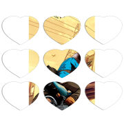 Магнитные фотопазлы Сердце 50 на 50 набор 9 штук 