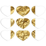 Магнитные фотопазлы Сердце 50 на 50 набор 9 штук 