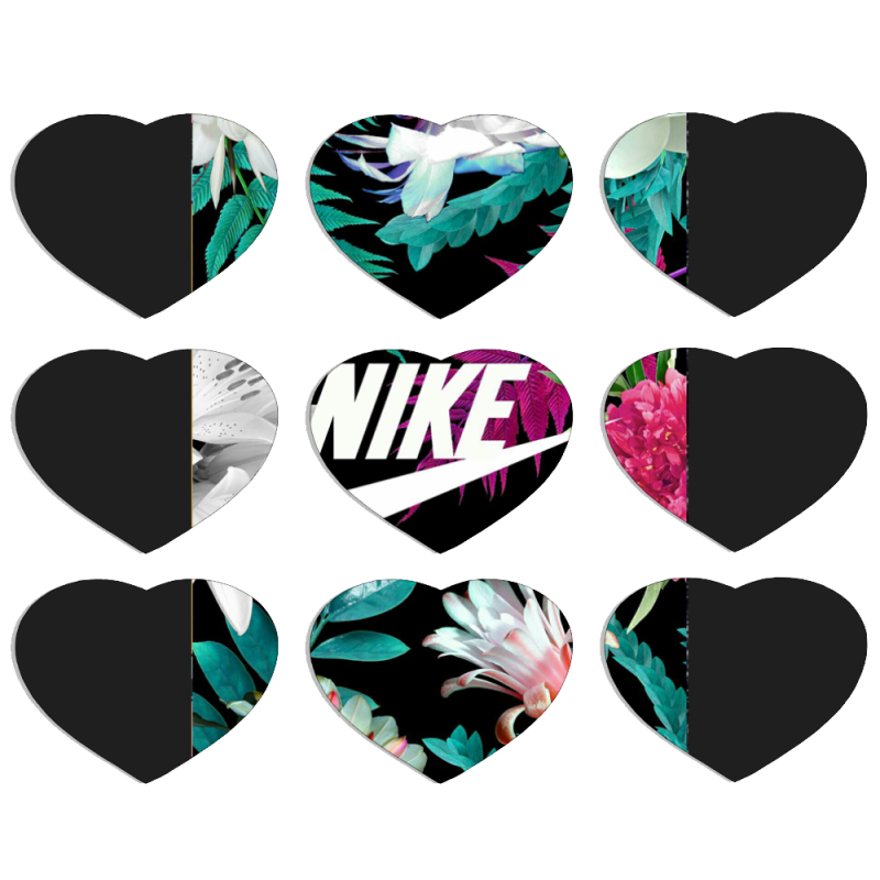 Магнитные фотопазлы Сердце 50 на 50 набор 9 штук 