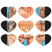 Магнитные фотопазлы Сердце 50 на 50 набор 9 штук 