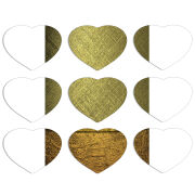 Магнитные фотопазлы Сердце 50 на 50 набор 9 штук 