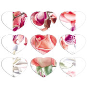 Магнитные фотопазлы Сердце 50 на 50 набор 9 штук 