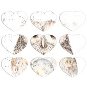 Магнитные фотопазлы Сердце 50 на 50 набор 9 штук 