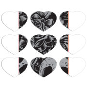 Магнитные фотопазлы Сердце 50 на 50 набор 9 штук 