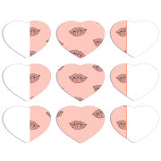 Магнитные фотопазлы Сердце 50 на 50 набор 9 штук 