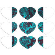 Магнитные фотопазлы Сердце 50 на 50 набор 9 штук 
