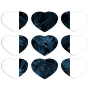 Магнитные фотопазлы Сердце 50 на 50 набор 9 штук 