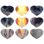 Магнитные фотопазлы Сердце 50 на 50 набор 9 штук George Redhawk