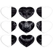 Магнитные фотопазлы Сердце 50 на 50 набор 9 штук 