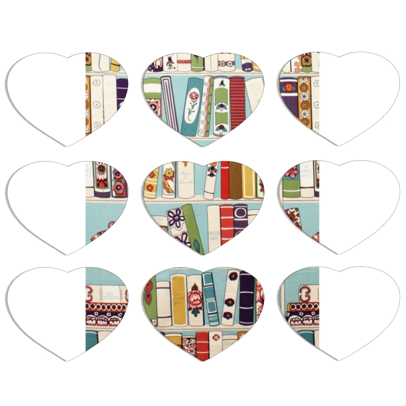 Магнитные фотопазлы Сердце 50 на 50 набор 9 штук 